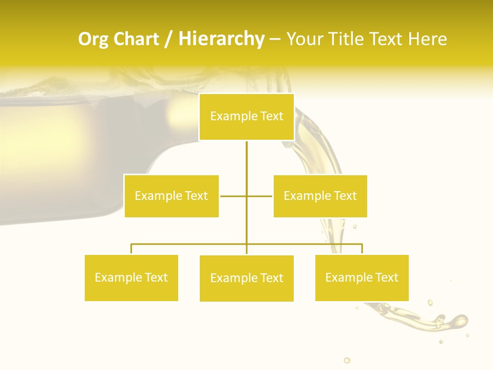 Oil Drop Liquid PowerPoint Template
