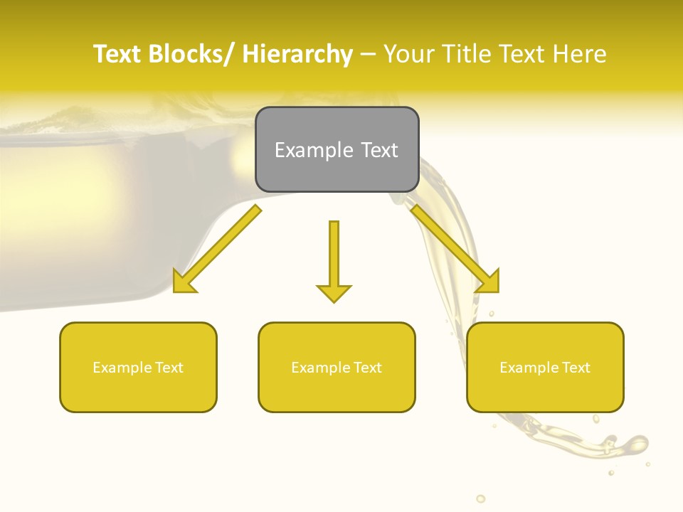 Oil Drop Liquid PowerPoint Template
