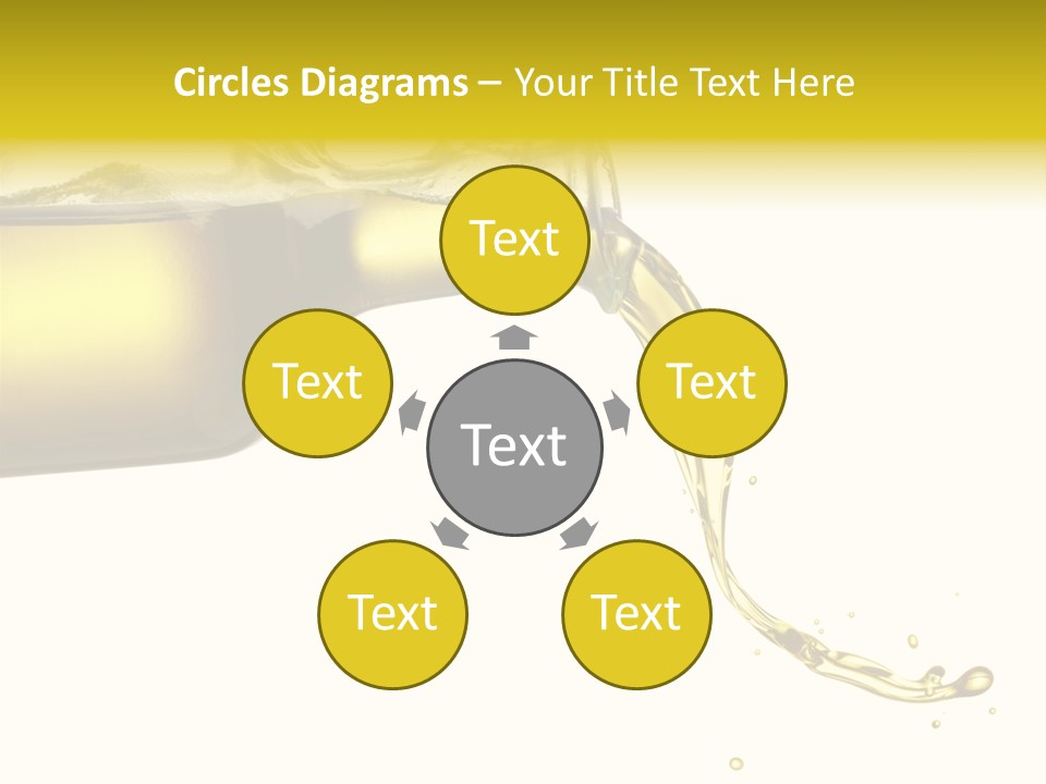 Oil Drop Liquid PowerPoint Template