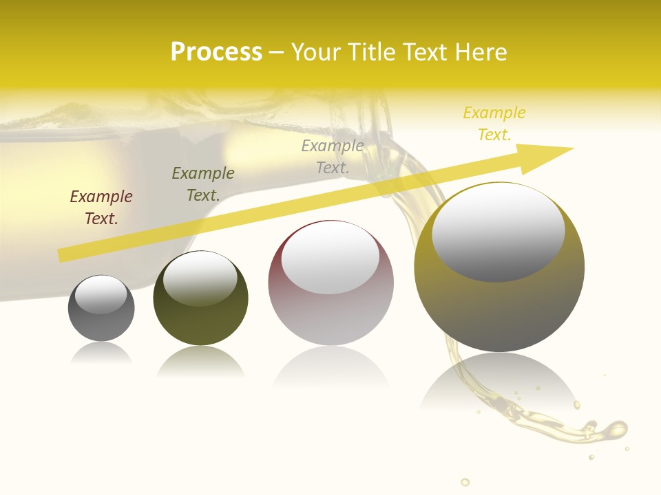 Oil Drop Liquid PowerPoint Template