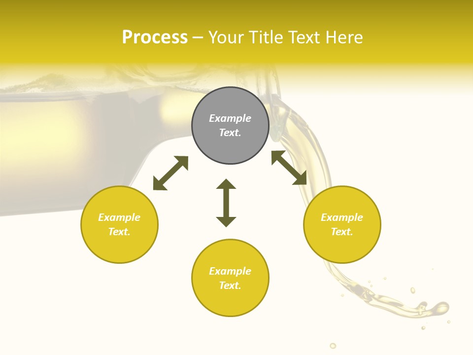 Oil Drop Liquid PowerPoint Template