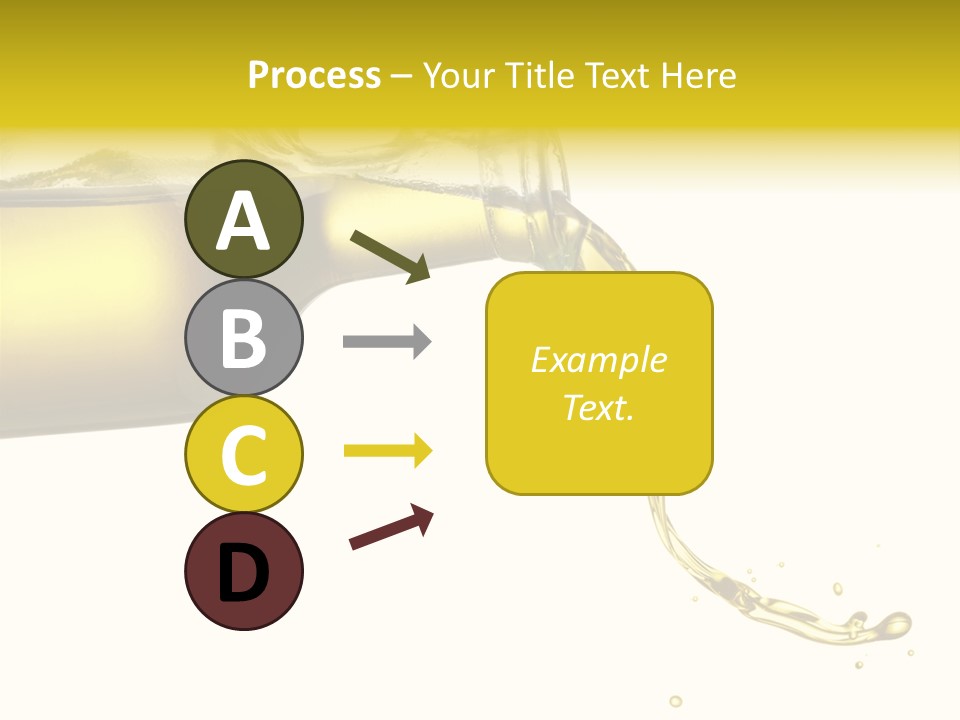 Oil Drop Liquid PowerPoint Template