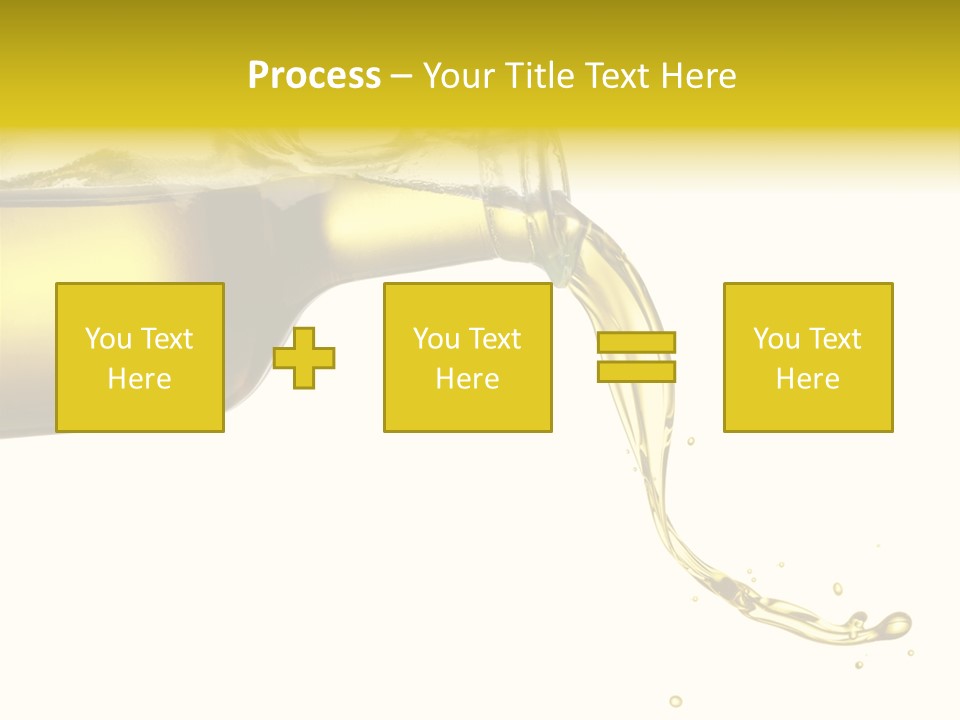 Oil Drop Liquid PowerPoint Template