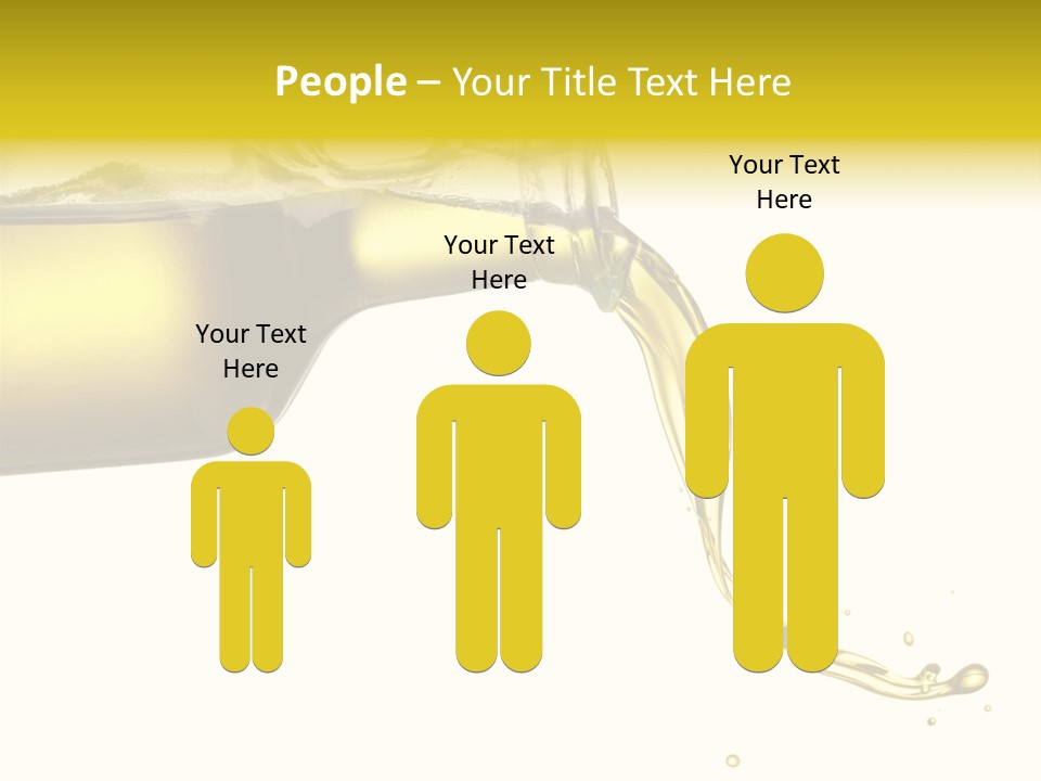Oil Drop Liquid PowerPoint Template