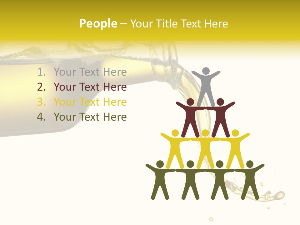 Oil Drop Liquid PowerPoint Template