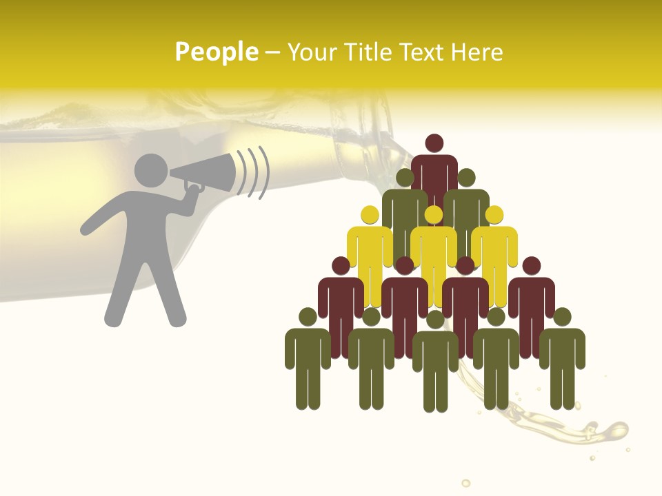 Oil Drop Liquid PowerPoint Template