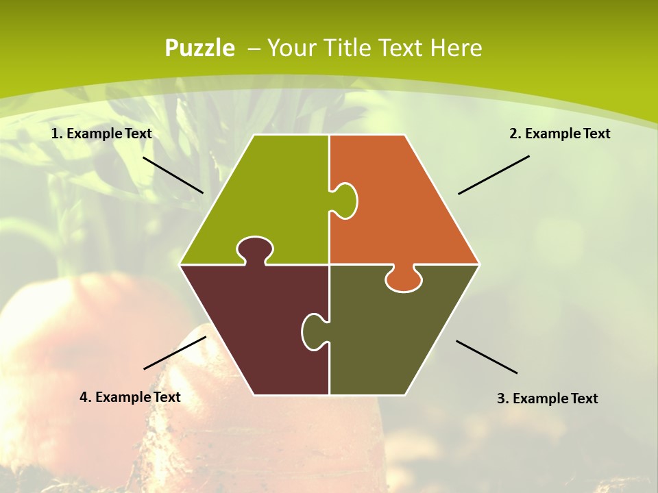 Crop Idyll Garden PowerPoint Template