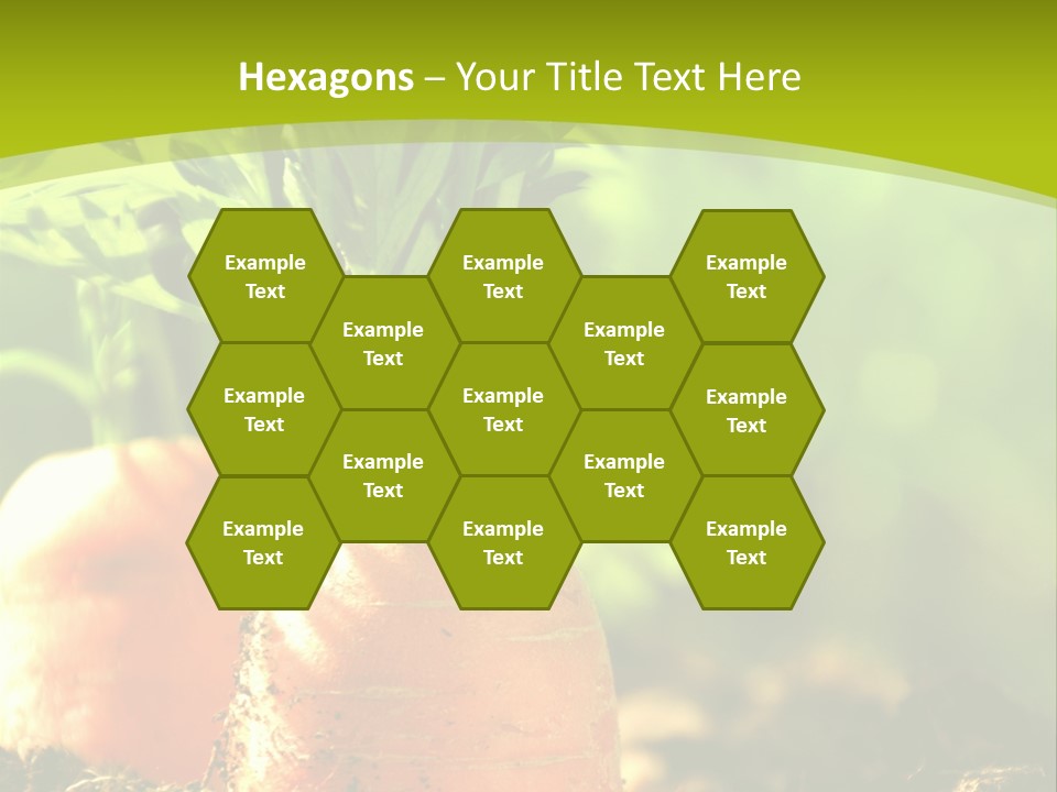 Crop Idyll Garden PowerPoint Template