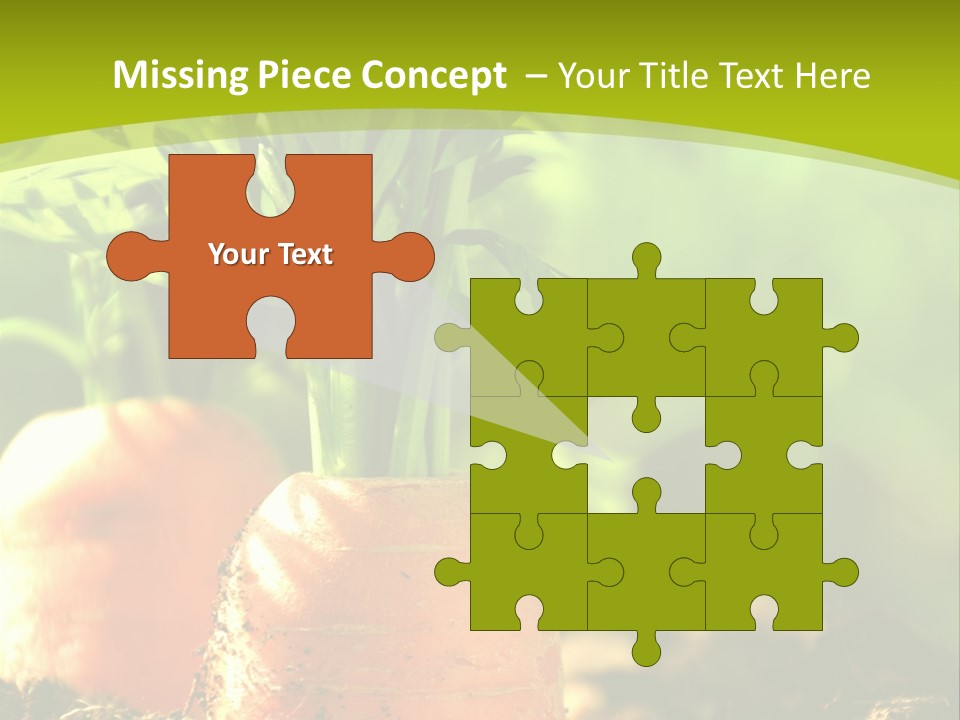 Crop Idyll Garden PowerPoint Template