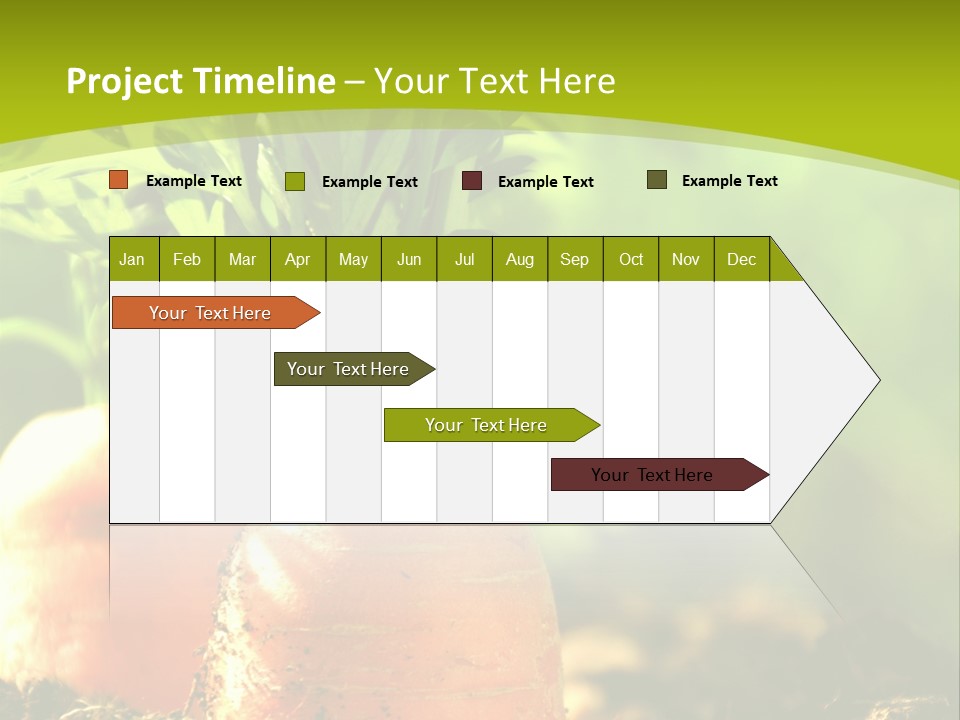 Crop Idyll Garden PowerPoint Template