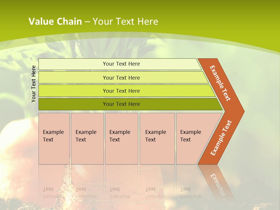 Crop Idyll Garden PowerPoint Template