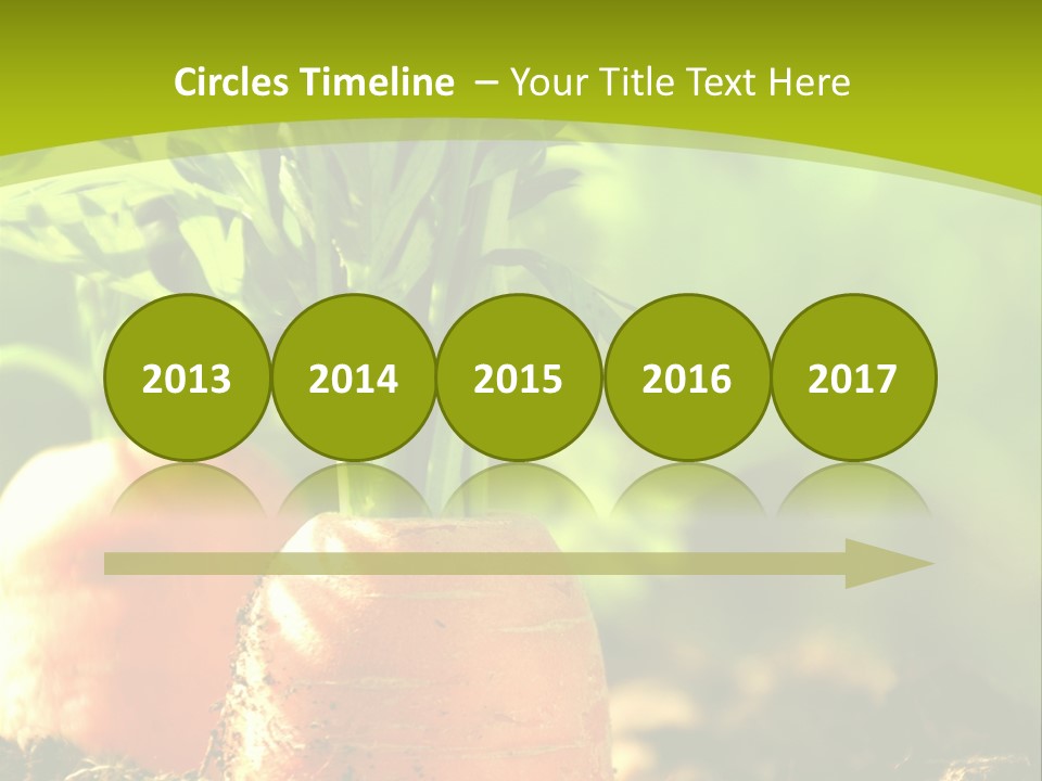 Crop Idyll Garden PowerPoint Template