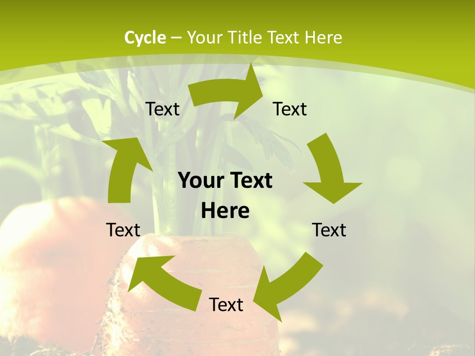 Crop Idyll Garden PowerPoint Template