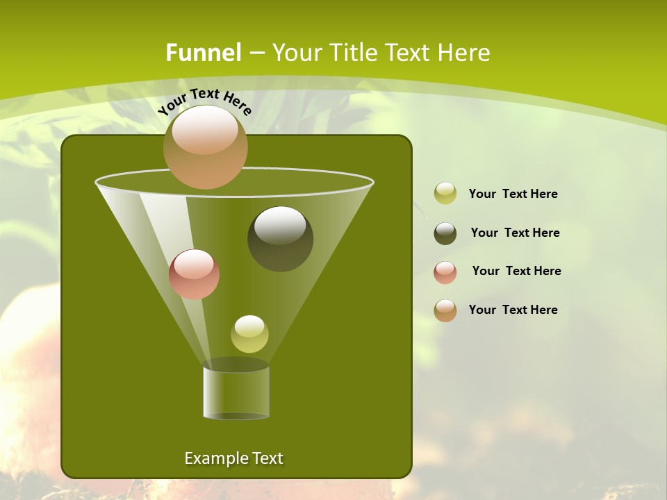 Crop Idyll Garden PowerPoint Template