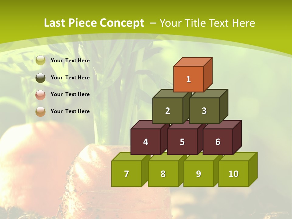 Crop Idyll Garden PowerPoint Template
