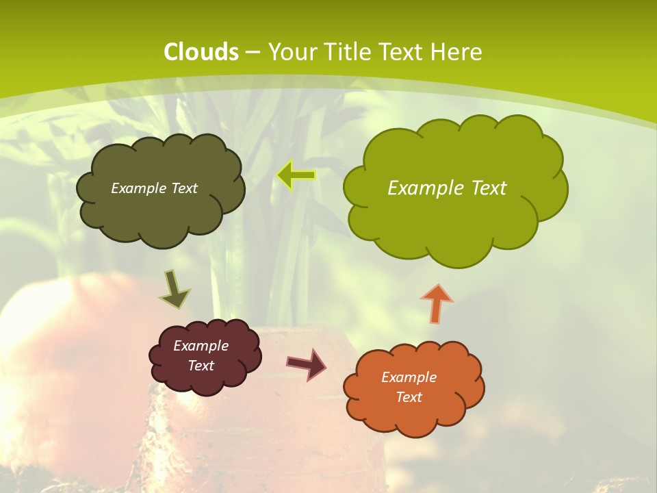 Crop Idyll Garden PowerPoint Template