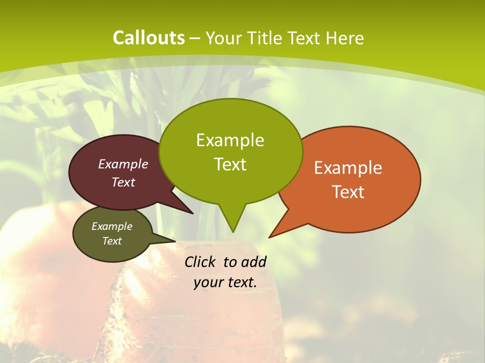 Crop Idyll Garden PowerPoint Template