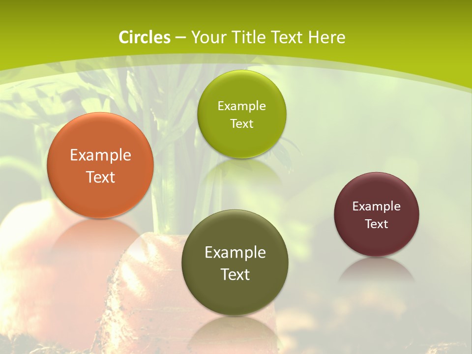 Crop Idyll Garden PowerPoint Template