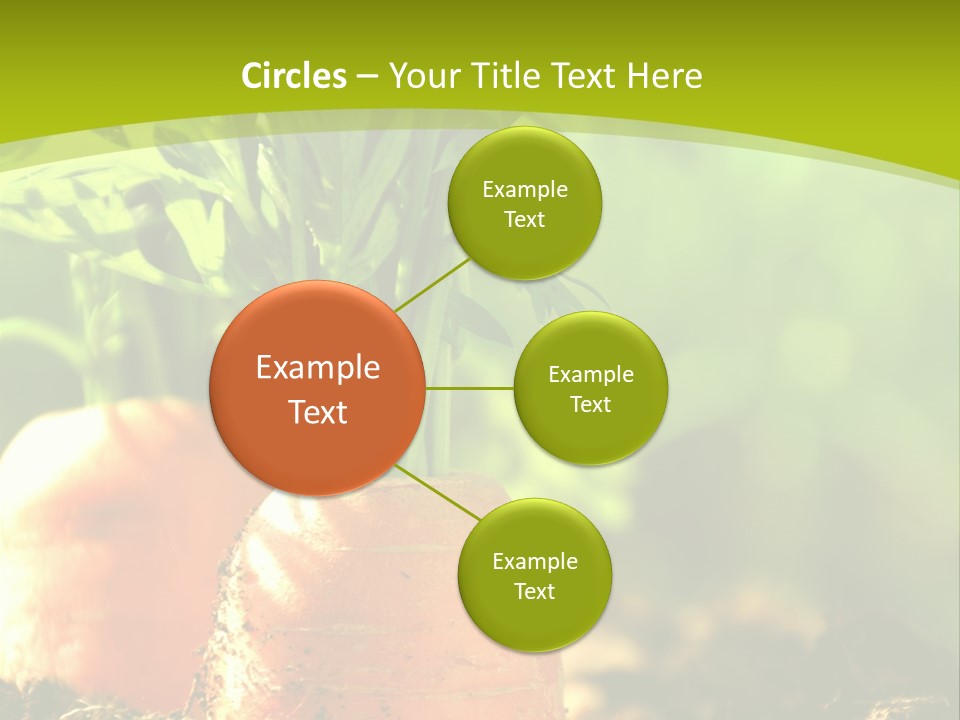 Crop Idyll Garden PowerPoint Template