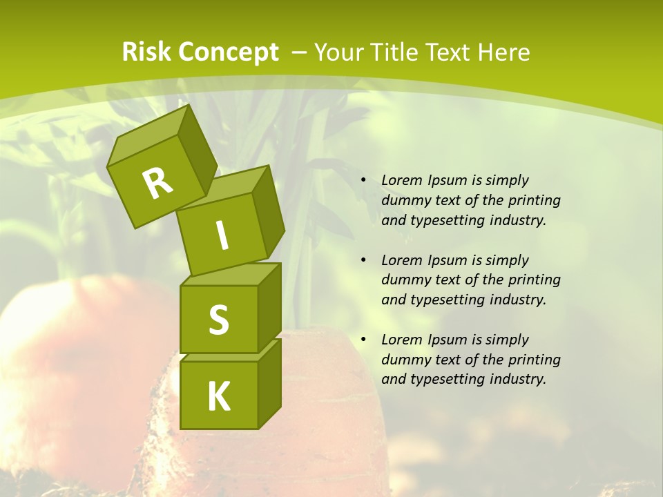 Crop Idyll Garden PowerPoint Template