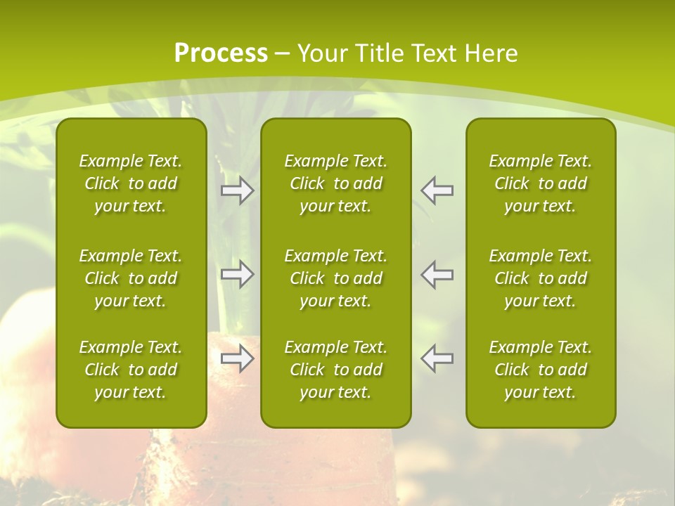 Crop Idyll Garden PowerPoint Template