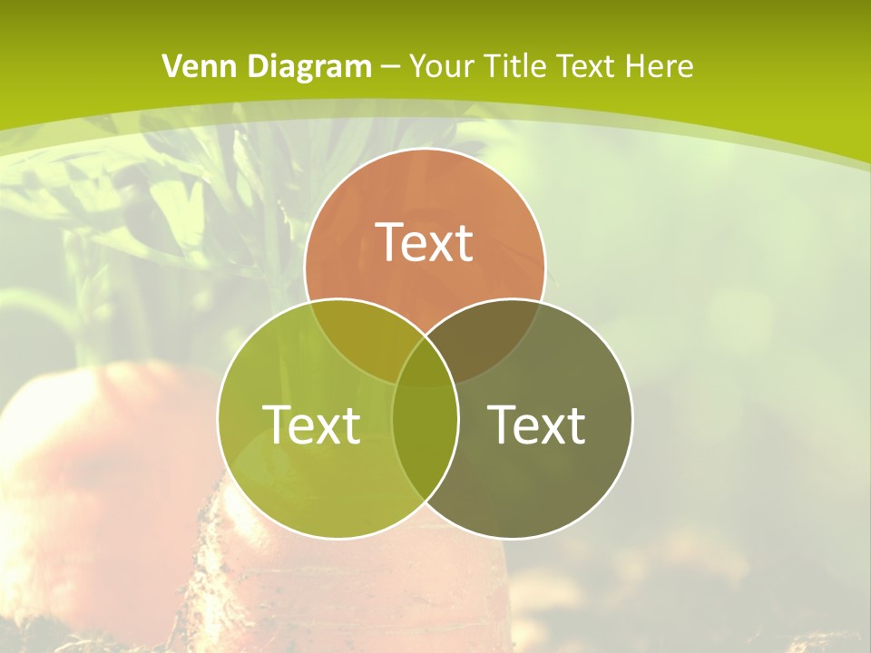 Crop Idyll Garden PowerPoint Template