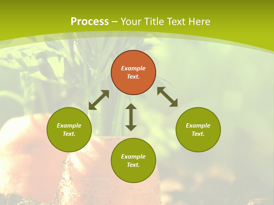 Crop Idyll Garden PowerPoint Template