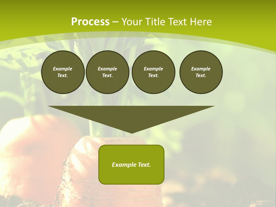 Crop Idyll Garden PowerPoint Template