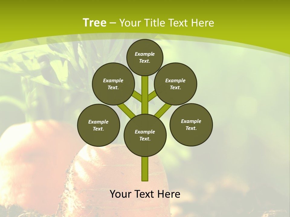 Crop Idyll Garden PowerPoint Template