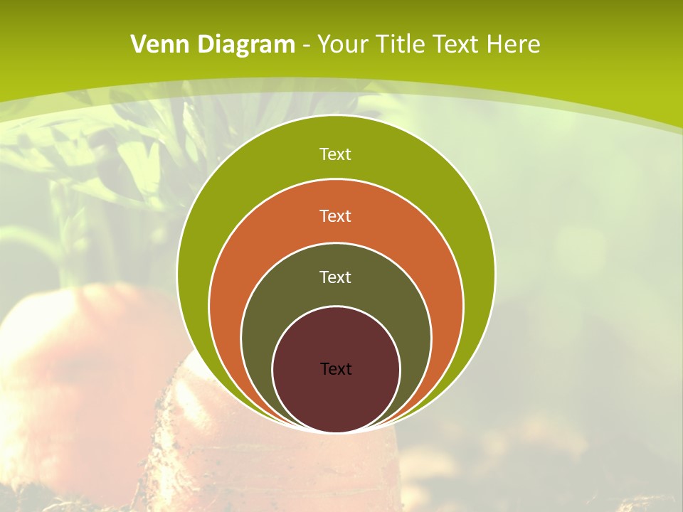 Crop Idyll Garden PowerPoint Template