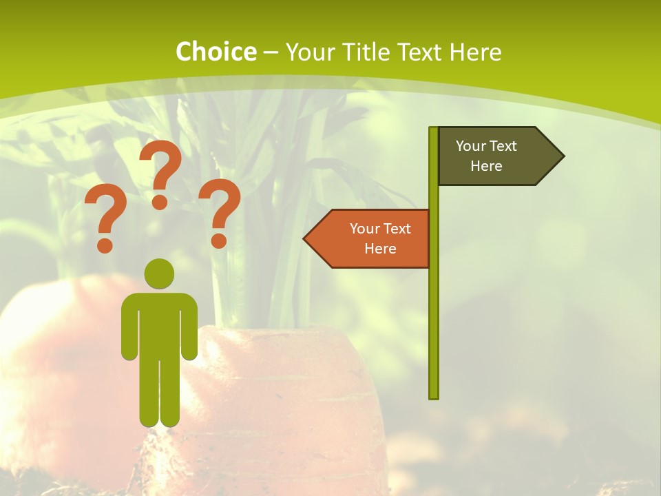 Crop Idyll Garden PowerPoint Template