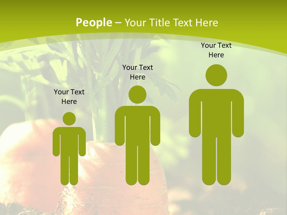 Crop Idyll Garden PowerPoint Template