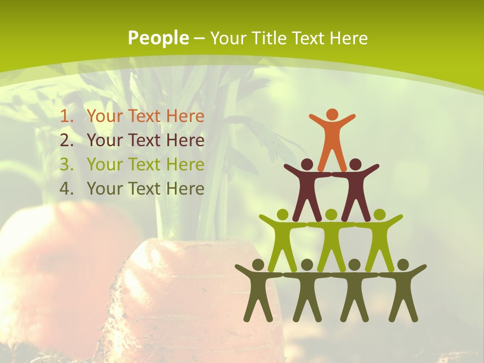 Crop Idyll Garden PowerPoint Template