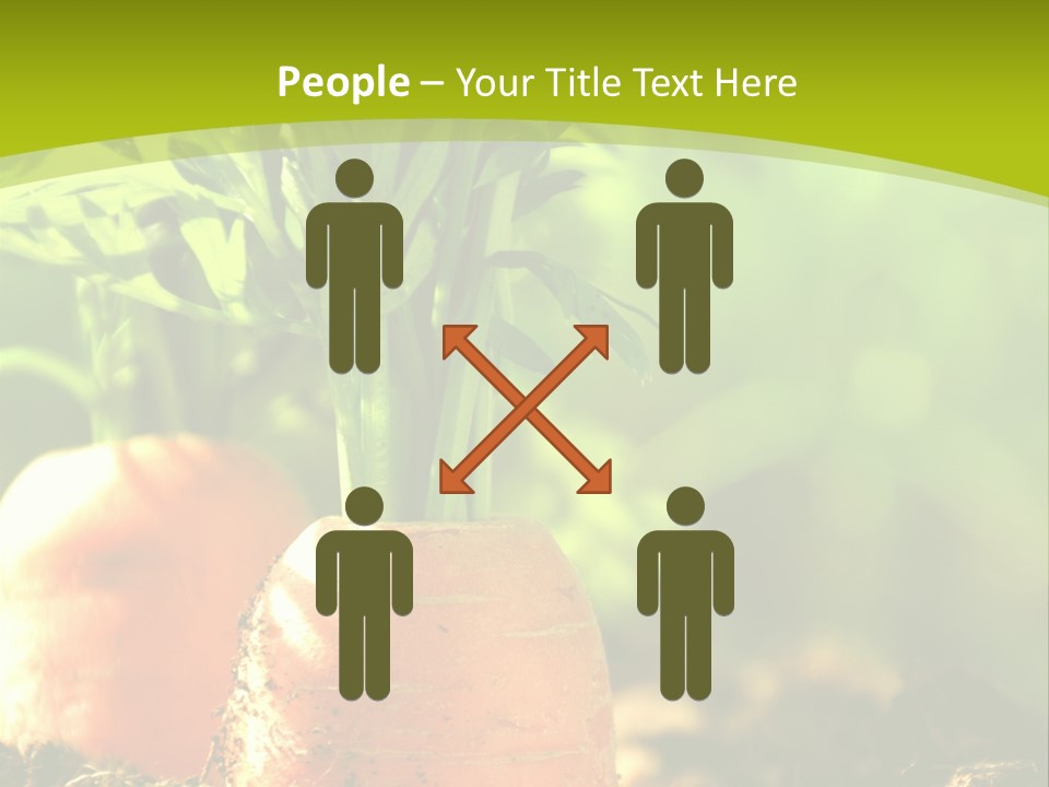 Crop Idyll Garden PowerPoint Template