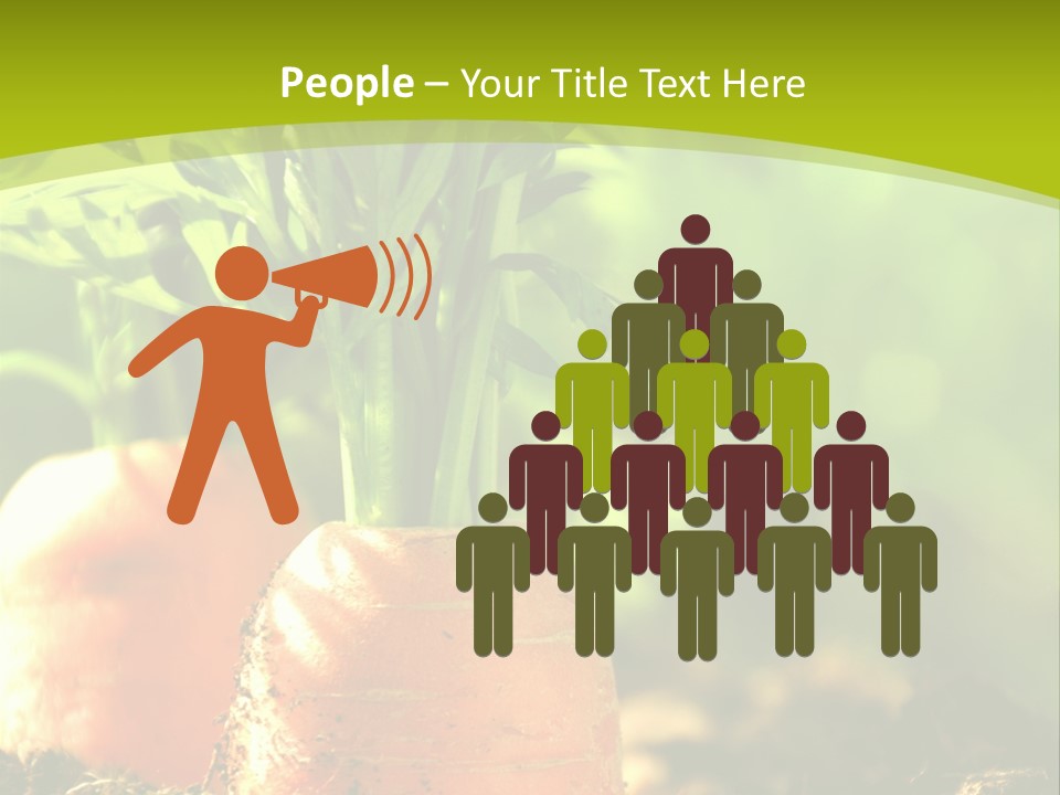 Crop Idyll Garden PowerPoint Template