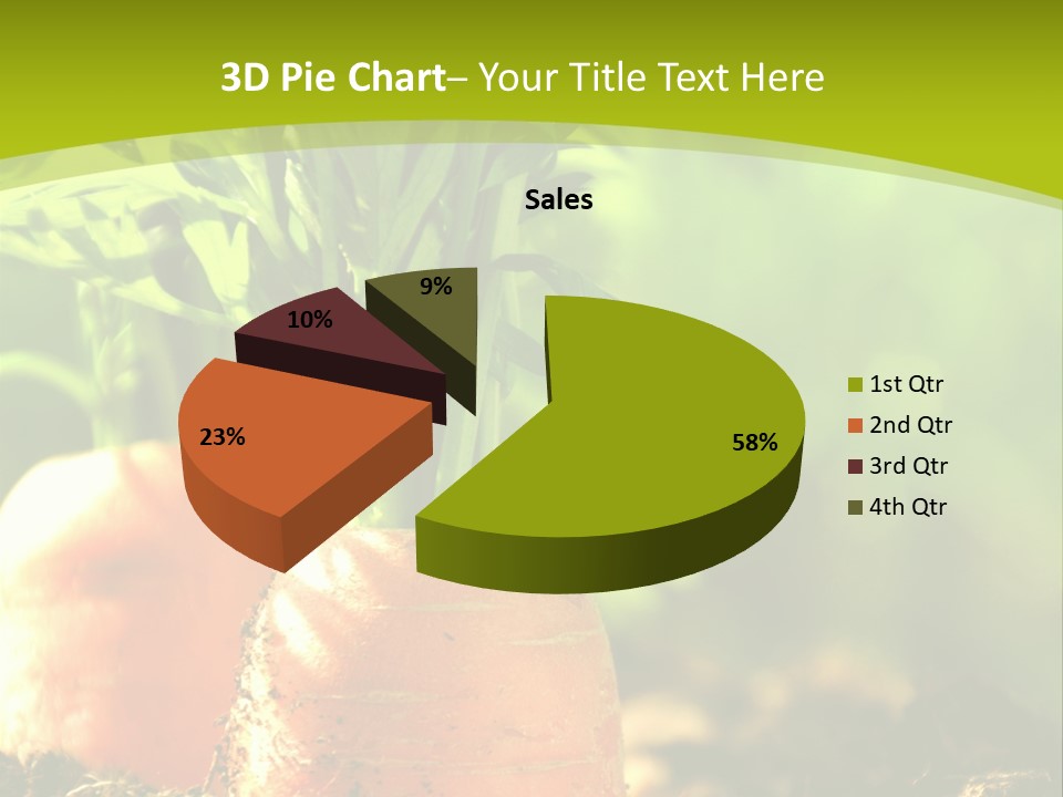Crop Idyll Garden PowerPoint Template