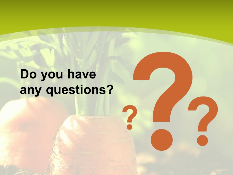 Crop Idyll Garden PowerPoint Template