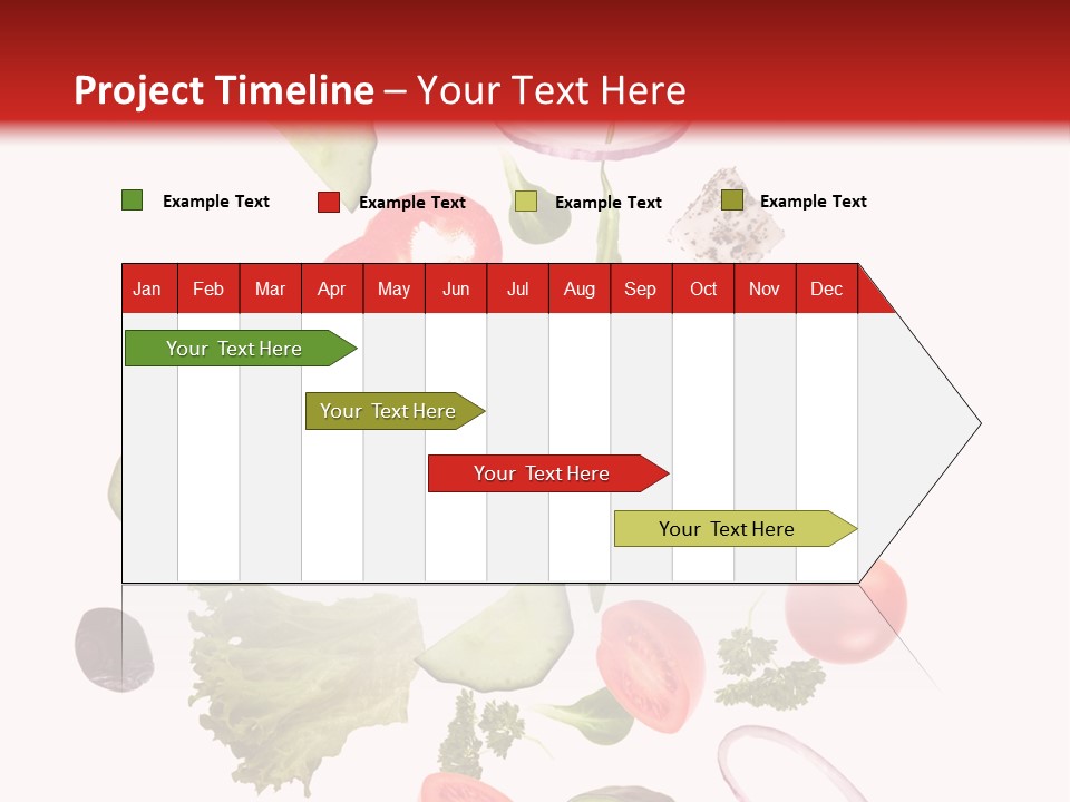 Healthy Fresh Menu PowerPoint Template