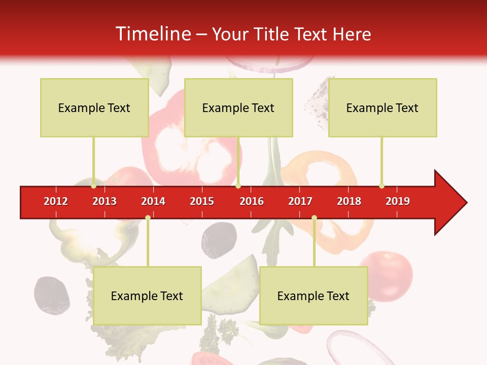 Healthy Fresh Menu PowerPoint Template