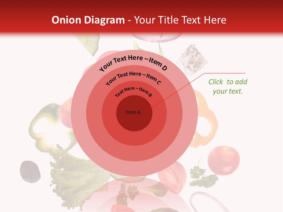 Healthy Fresh Menu PowerPoint Template