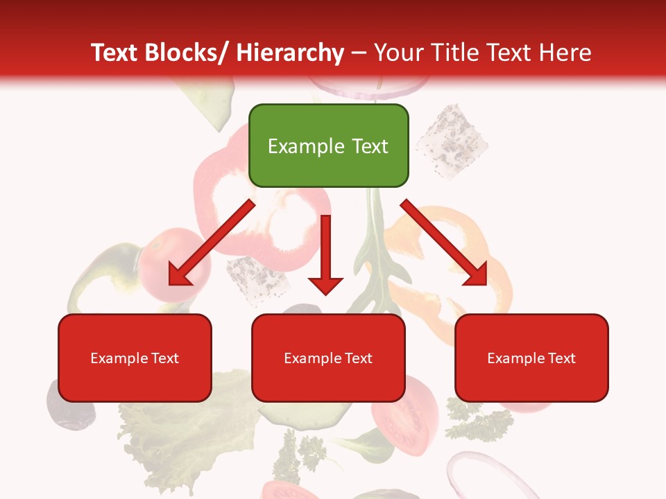 Healthy Fresh Menu PowerPoint Template