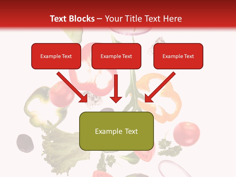 Healthy Fresh Menu PowerPoint Template