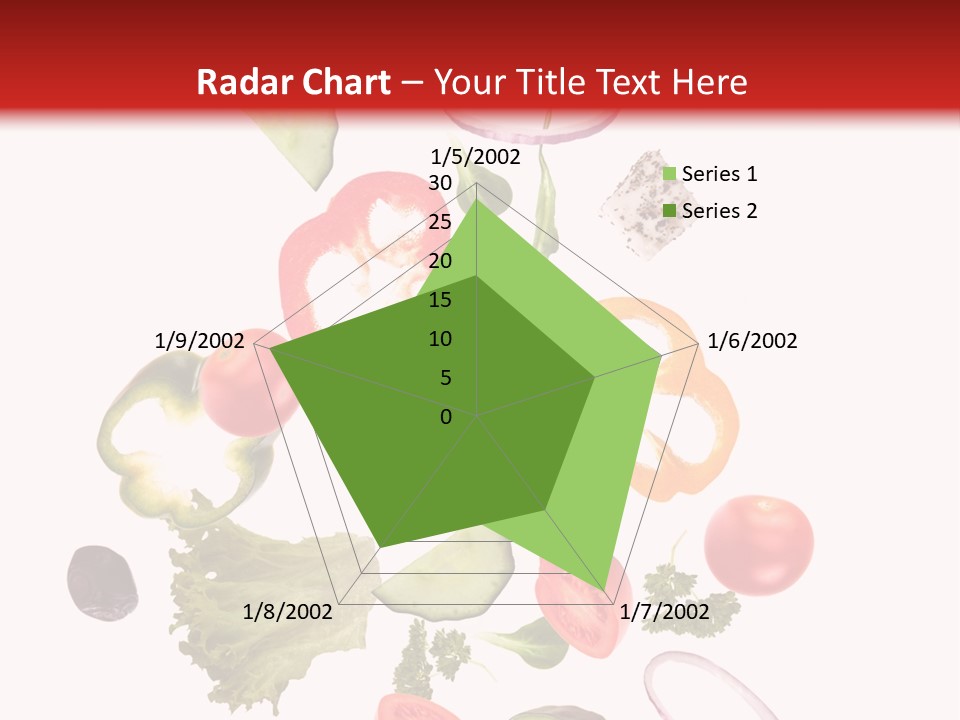 Healthy Fresh Menu PowerPoint Template