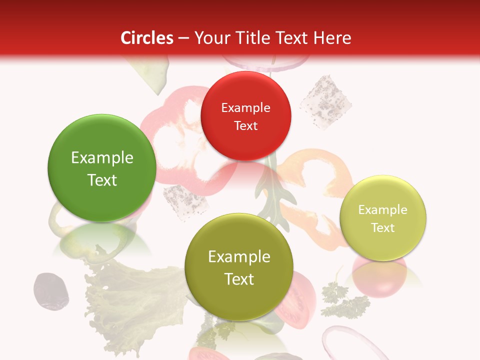 Healthy Fresh Menu PowerPoint Template