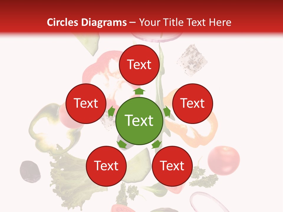 Healthy Fresh Menu PowerPoint Template