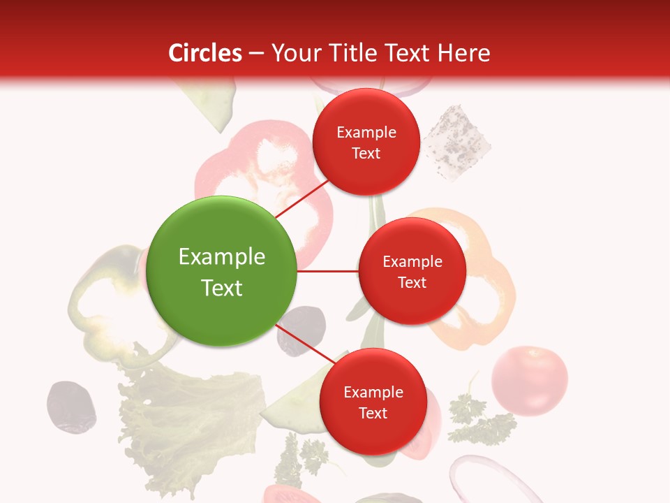 Healthy Fresh Menu PowerPoint Template