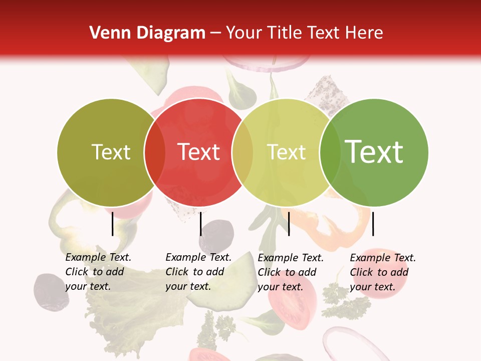 Healthy Fresh Menu PowerPoint Template