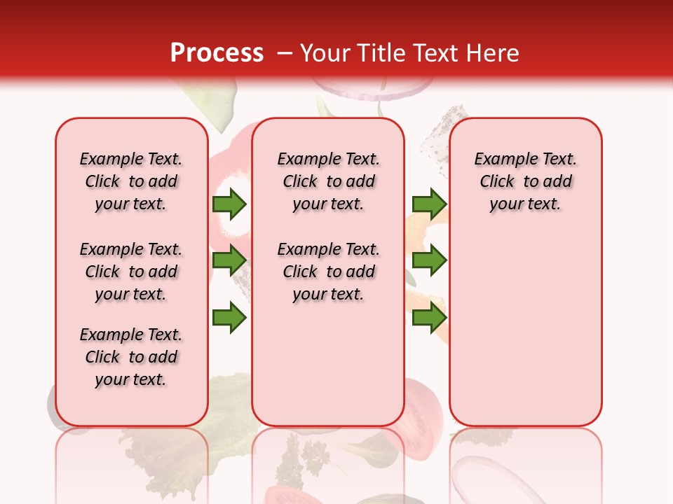 Healthy Fresh Menu PowerPoint Template