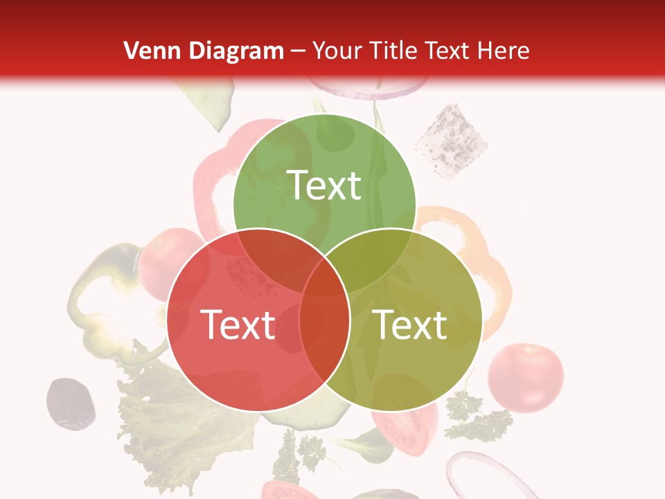 Healthy Fresh Menu PowerPoint Template