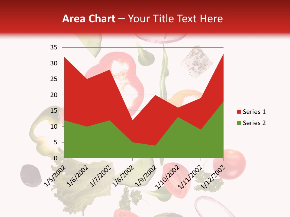 Healthy Fresh Menu PowerPoint Template